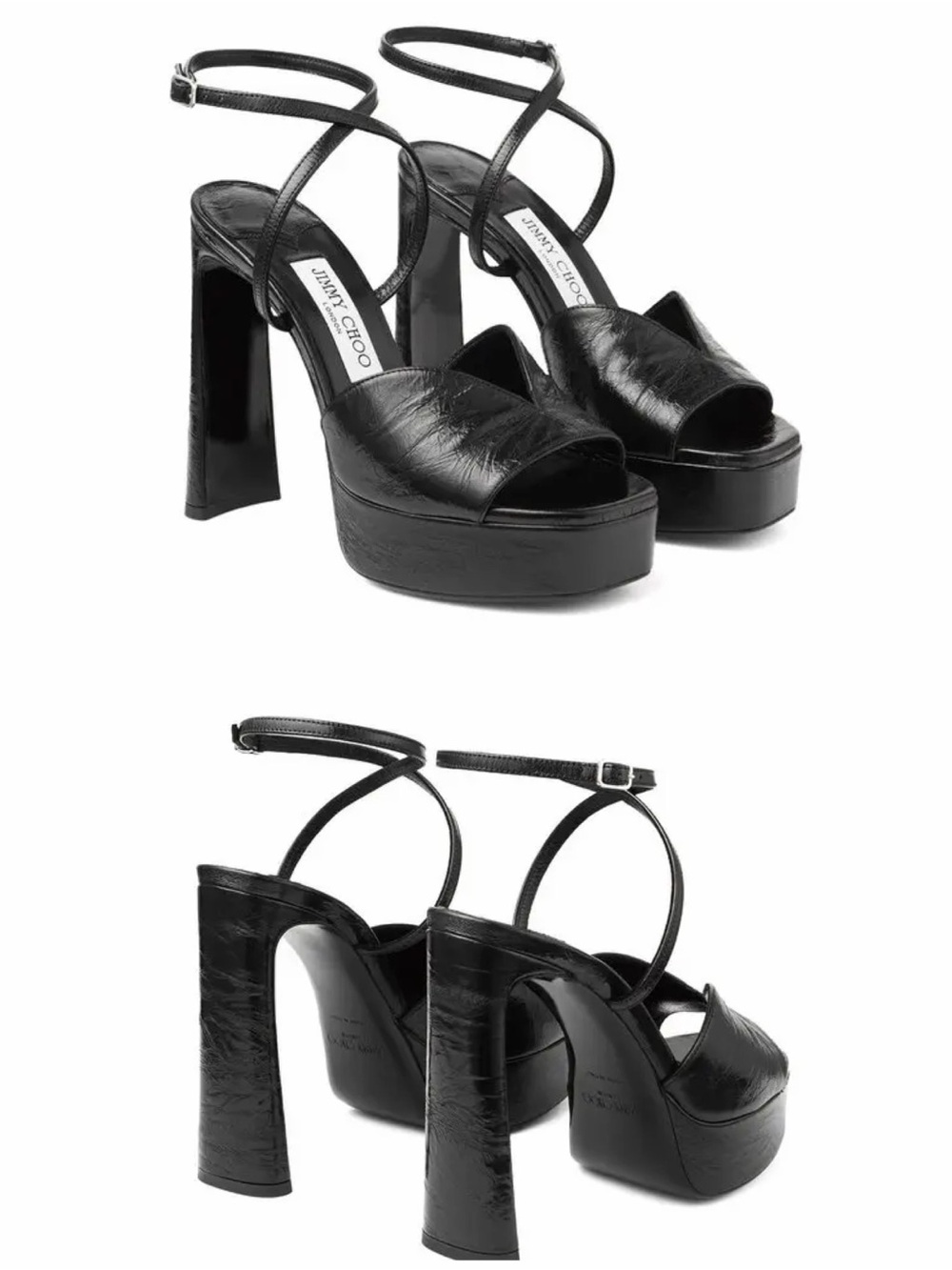 New JIMMY CHOO 125mm Karli Sandals $1,125 39